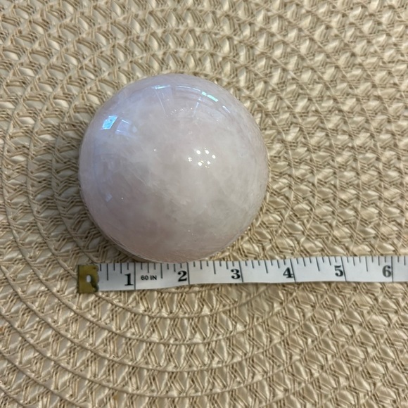 COPY - Rose Quartz Sphere - Picture 3 of 7